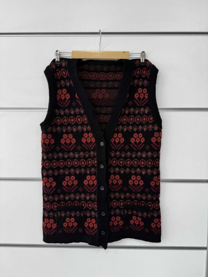 Alize Angora Desenli Yelek