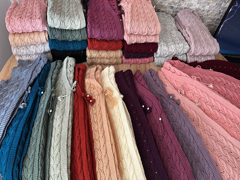 Alize Angora Saç Örgü Yelek