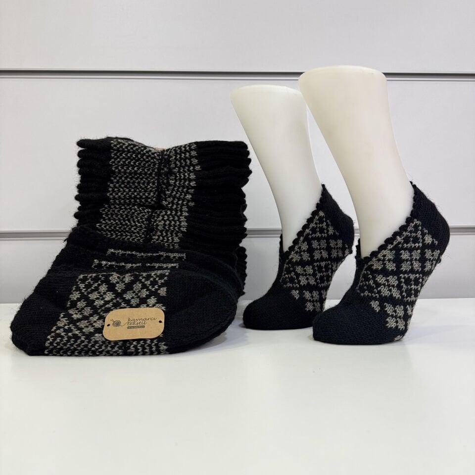 Desenli Akrilik Patik