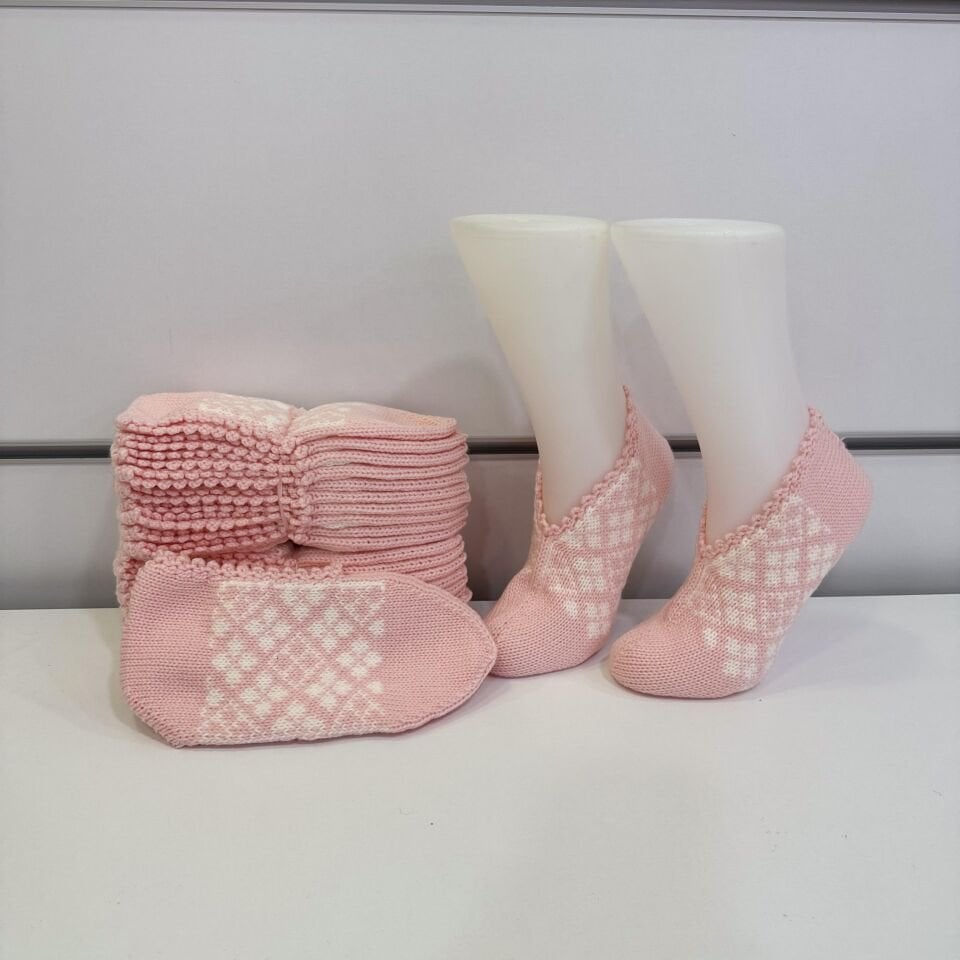 Desenli Akrilik Patik