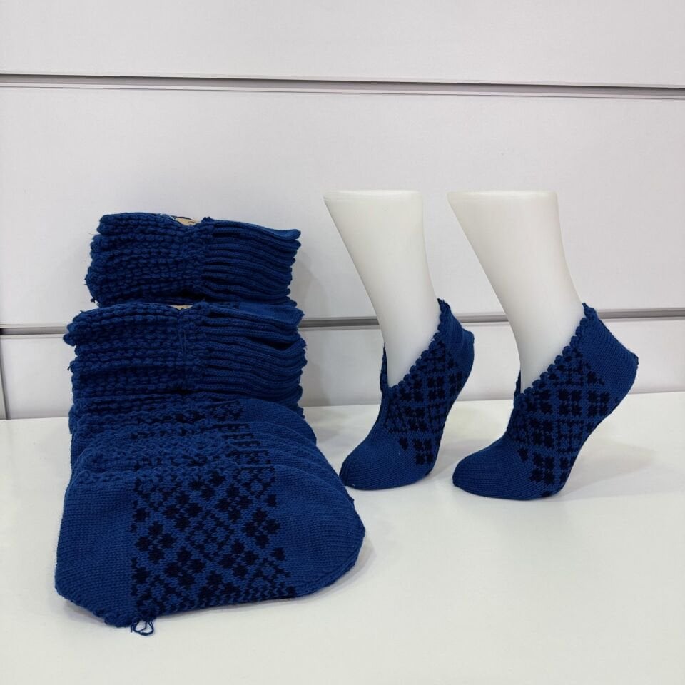 Desenli Akrilik Patik