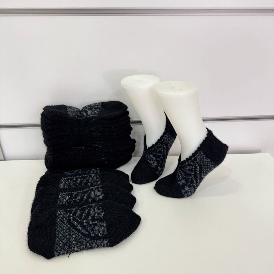 Desenli Akrilik Patik