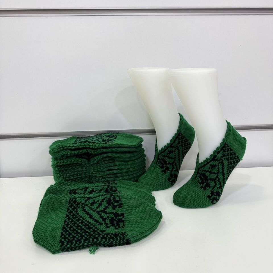 Desenli Akrilik Patik