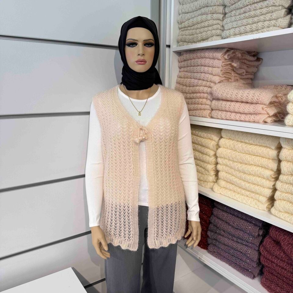 Simli Bağlı Hafif Model Yelek